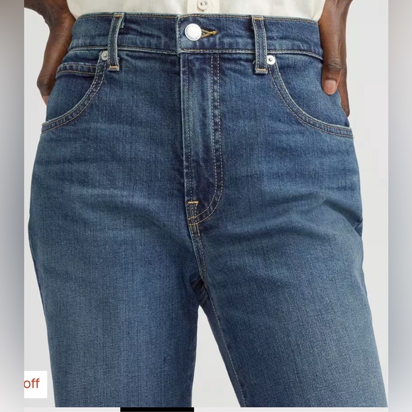 Everlane High Rise Flare Jeans Women Size 32x32 Medium Wash 5 Pocket NWT - Picture 3 of 11